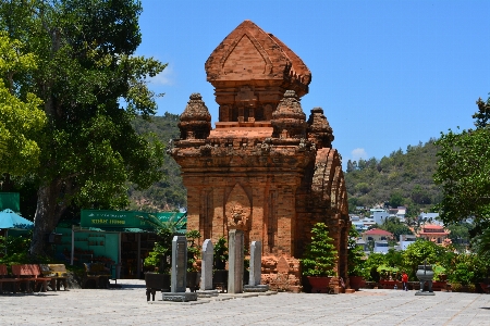 Historic lost civilization relics temple Photo