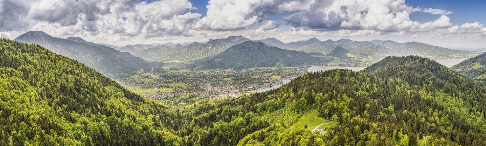 Mountainous landforms wilderness mount scenery mountain Photo