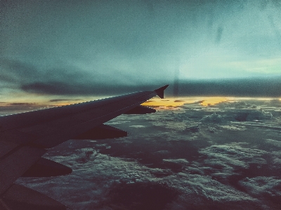 フライト 空 空気 雲 写真