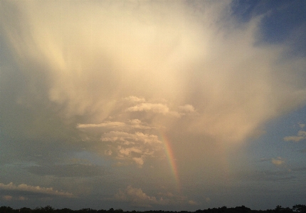 Clouds rainbow sunset florida Photo