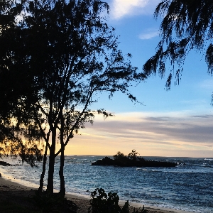 Sea sky body of water shore Photo