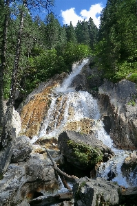 Waterfall austria nature water Photo