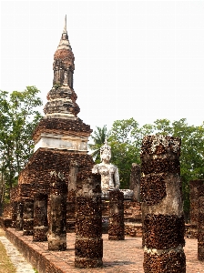 Thailand temple ancient architecture Photo