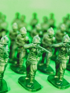 Photo Guerre plastique petit armée