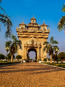 Foto Kota vientiane
 patuxai
 asia