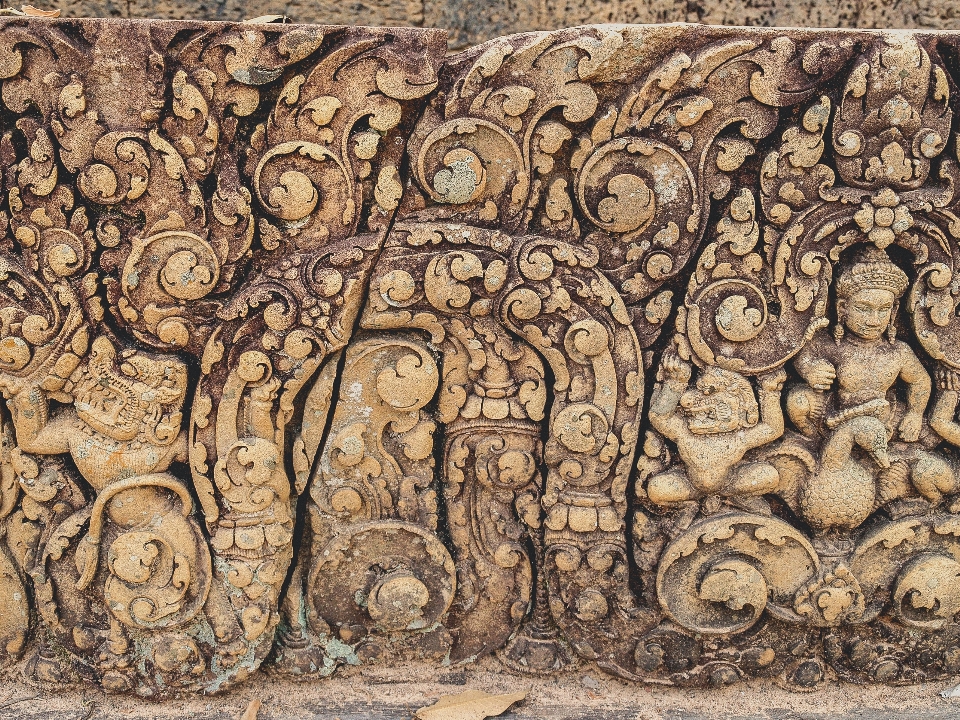 Old cambodia culture temple