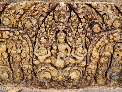 Old cambodia culture temple Photo