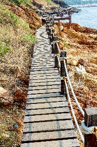 Foto Thailand alam laut lanskap