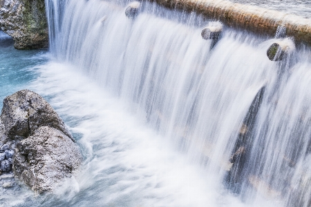 Waterfall water nature body of Photo