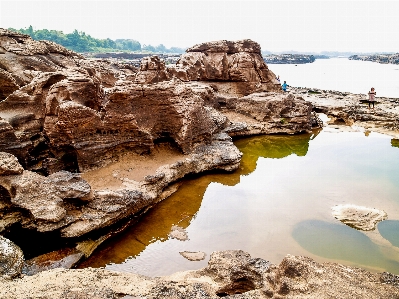 Rock travel water landscape Photo