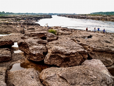 Rock travel water landscape Photo