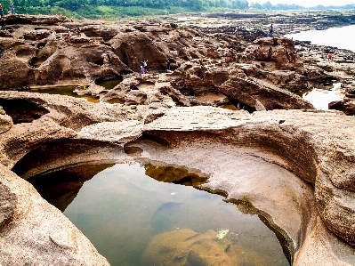 Rock travel water landscape Photo