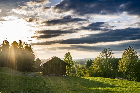 Sky cloud nature grassland Photo