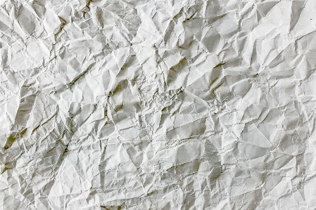 Paper background white crumpled Photo