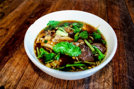 Asian bean bowl coriander Photo