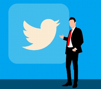 Foto Twitter media sosial logo burung twitter
