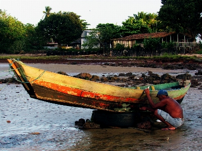 Beach amazon waterway water transportation Photo