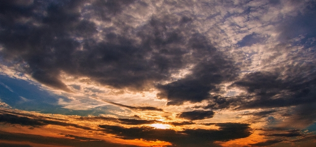 Sky cloud afterglow atmosphere Photo