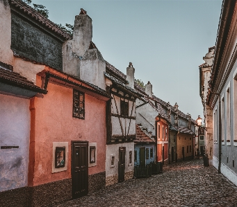 Foto Casas rua praga noite