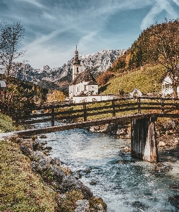 Ramsau sankt sebastian berchtesgaden alpine Photo