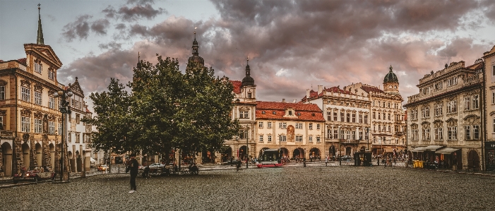 Prague space city building Photo