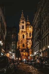 Prague czech republic road reflections Photo