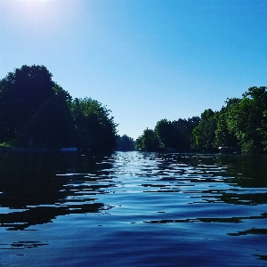 Water lake reflection waterway Photo