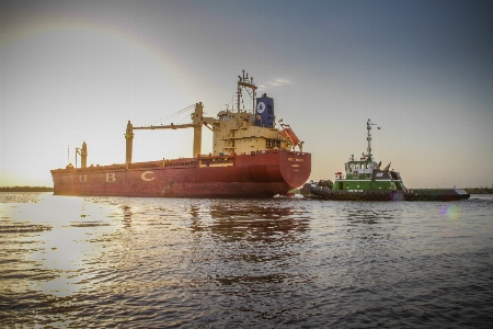 Ship tugboat contraband bayou lake Photo