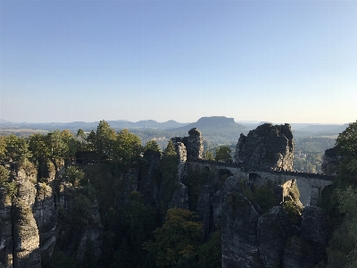 Bastei bridge dresden cliffs Photo