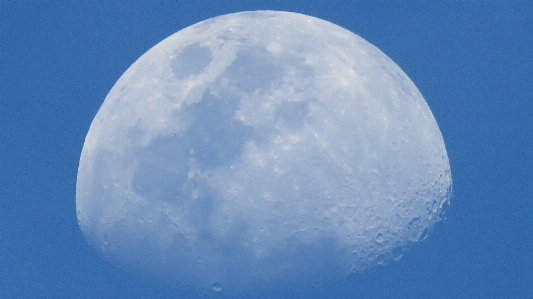 Foto Céu lua dia atmosfera