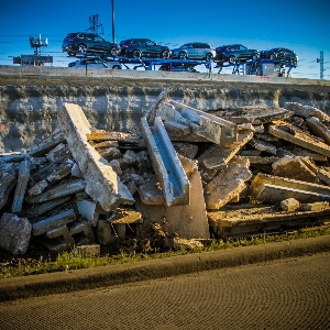 Foto Construção concreto tráfego anel viário 8
