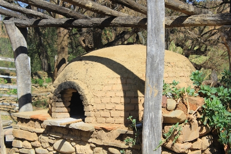 Clay oven bolivia tarija rock Photo