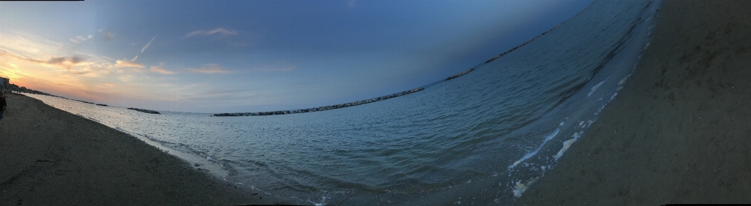 Italy sea beach evening Photo