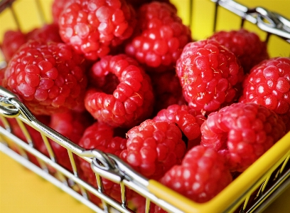 Basket berry breakfast bright Photo