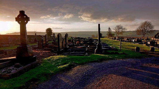 Photo Cimetière tombes
 pierres tombales
 enterrement