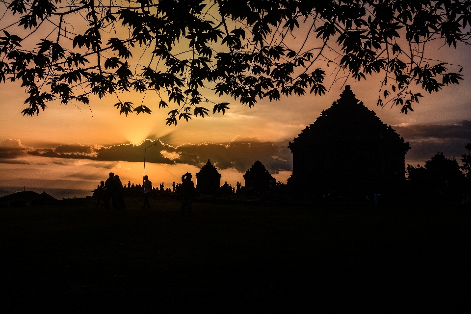 Sonnenuntergang himmel natur atmosphäre