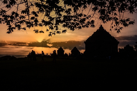 Sunset sky nature atmosphere Photo