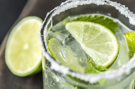 Beverage citrus closeup cocktail Photo