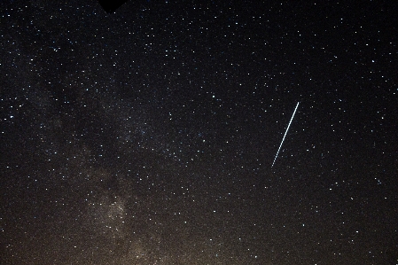 Foto Stellato cielo satellitare atmosfera