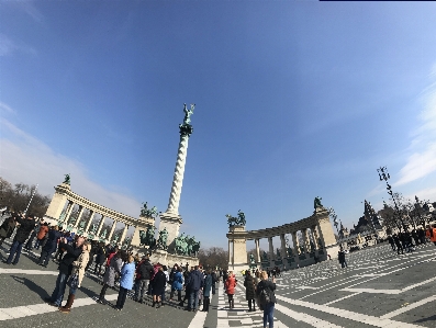 Nature sky landmark town square Photo