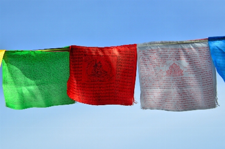 Prayer flags flag culture Photo