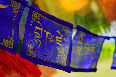 Prayer flags flag culture Photo