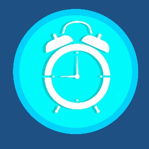 Clock time icon alarm Photo