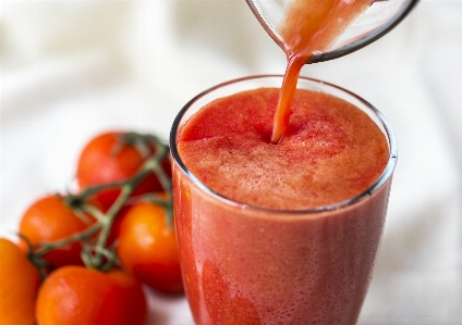 Beverage blended closeup cold drink Photo