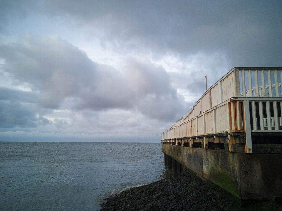 Cuxhaven
 océan mer balustrade