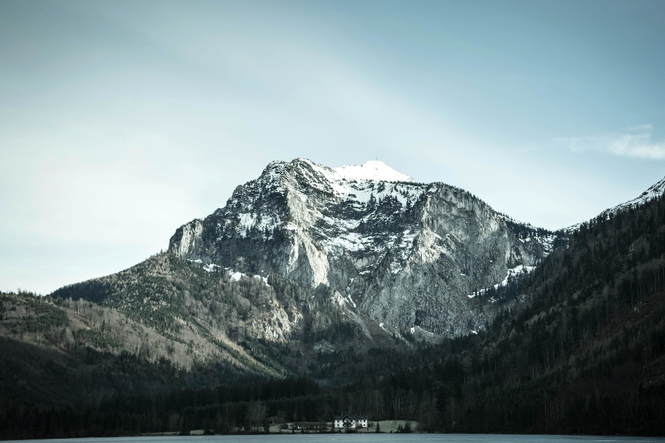 Mountain sky mountainous landforms nature