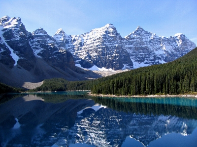 Mountain sky reflection nature Photo