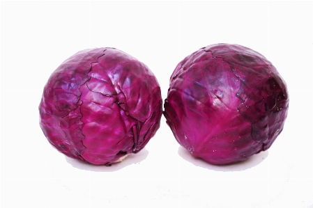 Red cabbage fruits vegetables Photo