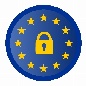 Gdpr icon lock button Photo