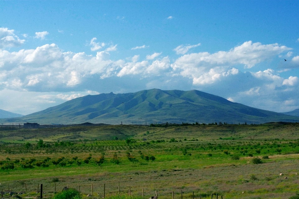 Landscape nature green highland